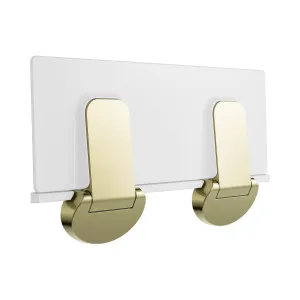 Mecca Care Shower Seat 960X330mm Brushed Gold by NERO, a Accessible for sale on Style Sourcebook