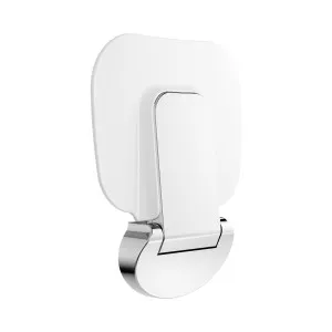 Mecca Care Shower Seat 400X330mm Chrome by NERO, a Accessible for sale on Style Sourcebook