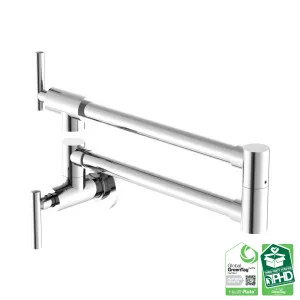 Zen 316L Stainless Steel Pot Filler Chrome by NERO, a Kitchen Taps & Mixers for sale on Style Sourcebook