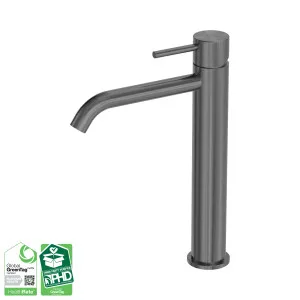 Zen SS316L Tall Basin Mixer Graphite by NERO, a Bathroom Taps & Mixers for sale on Style Sourcebook