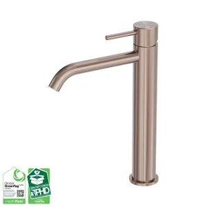 Zen SS316L Tall Basin Mixer Brushed Bronze by NERO, a Bathroom Taps & Mixers for sale on Style Sourcebook