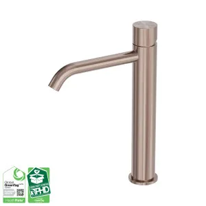 Zen SS316L Tall Basin Mixer Handless Brushed Bronze by NERO, a Bathroom Taps & Mixers for sale on Style Sourcebook
