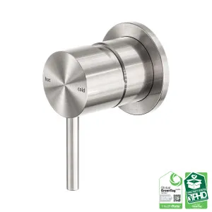 Zen SS316L Shower Mixer Brushed Nickel by NERO, a Shower Heads & Mixers for sale on Style Sourcebook