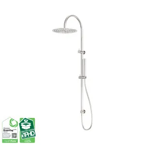 Zen SS316L Twin Shower Brushed Nickel by NERO, a Shower Heads & Mixers for sale on Style Sourcebook