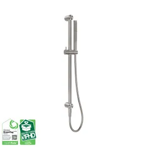 Zen SS316L Shower Rail Brushed Nickel by NERO, a Shower Heads & Mixers for sale on Style Sourcebook