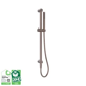 Zen SS316L Shower Rail Brushed Bronze by NERO, a Shower Heads & Mixers for sale on Style Sourcebook