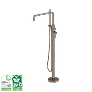 Zen SS316L Freestanding Bath Mixer Brushed Bronze by NERO, a Bathroom Taps & Mixers for sale on Style Sourcebook