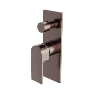 Bianca Shower Mixer With Diverter Brushed Bronze by NERO, a Shower Heads & Mixers for sale on Style Sourcebook