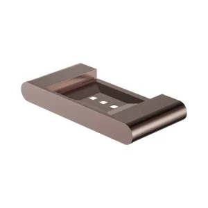 Bianca Soap Dish Holder Brushed Bronze by NERO, a Soap Dishes & Dispensers for sale on Style Sourcebook