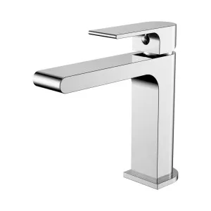 Bianca Basin Mixer Straight Spout Chrome by NERO, a Bathroom Taps & Mixers for sale on Style Sourcebook