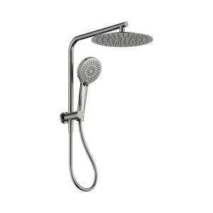 Mecca 2 In 1 Twin Shower Chrome by NERO, a Shower Heads & Mixers for sale on Style Sourcebook