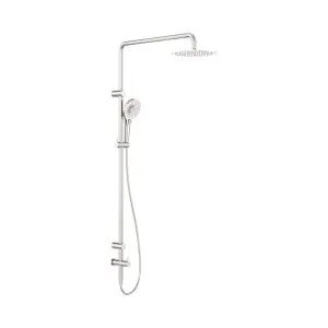 Mecca Care 25mm Grab Rail Twin Shower Set - 600mm Arm Brushed Nickel by NERO, a Shower Heads & Mixers for sale on Style Sourcebook