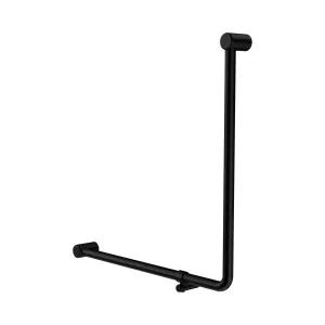 Mecca Care 32mm 90 Degree NZ4121 Accessible Toilet Grab Rail 750X750mm Matte Black by NERO, a Accessible for sale on Style Sourcebook