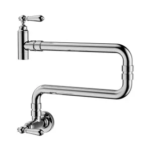 York Wall Mounted Pot Filler Chrome by NERO, a Kitchen Taps & Mixers for sale on Style Sourcebook