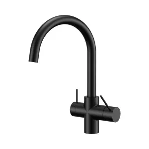 Mecca 3 Way Filtered Mixer Tap Matte Black by NERO, a Kitchen Taps & Mixers for sale on Style Sourcebook
