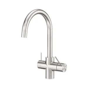 Mecca 3 Way Filtered Mixer Tap Brushed Nickel by NERO, a Kitchen Taps & Mixers for sale on Style Sourcebook