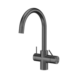 Mecca 3 Way Filtered Mixer Tap Gun Metal by NERO, a Kitchen Taps & Mixers for sale on Style Sourcebook