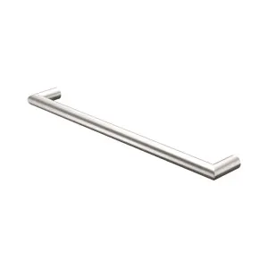 Mecca 240V Single Heated Towel Rail Brushed Nickel by NERO, a Towel Rails for sale on Style Sourcebook