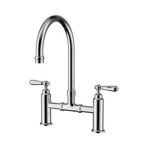 York Bridge Kitchen Set Chrome by NERO, a Kitchen Taps & Mixers for sale on Style Sourcebook