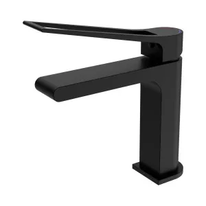 Bianca Care Basin Mixer Matte Black by NERO, a Bathroom Taps & Mixers for sale on Style Sourcebook