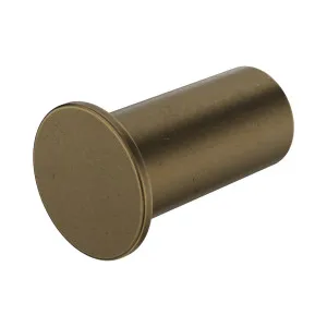 Mecca Robe Hook Slim Tumbled Antique Brass by NERO, a Shelves & Hooks for sale on Style Sourcebook