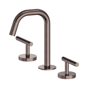 Mecca Lever Basin Set Edge Spout Brushed Bronze by NERO, a Bathroom Taps & Mixers for sale on Style Sourcebook