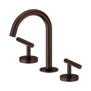 Mecca Lever Basin Set Arc Spout Rome Bronze by NERO, a Bathroom Taps & Mixers for sale on Style Sourcebook