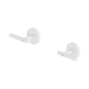 Mecca Lever Wall Top Assemblies Matte White by NERO, a Bathroom Taps & Mixers for sale on Style Sourcebook