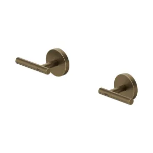 Mecca Lever Wall Top Assemblies Tumbled Antique Brass by NERO, a Bathroom Taps & Mixers for sale on Style Sourcebook