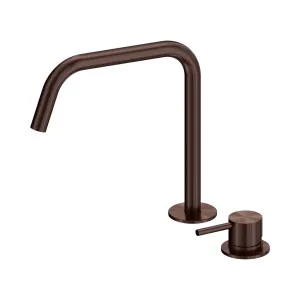 Mecca Hob Bath/Kitchen Mixer Set Edge Spout II Rome Bronze by NERO, a Kitchen Taps & Mixers for sale on Style Sourcebook