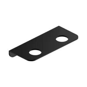 Mecca Double Soap Bottle Holder Matte Black by NERO, a Soap Dishes & Dispensers for sale on Style Sourcebook