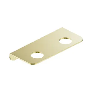Mecca Double Soap Bottle Holder Brushed Gold by NERO, a Soap Dishes & Dispensers for sale on Style Sourcebook