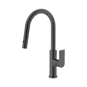 Bianca Smart Sensor Pull Out Kitchen Mixer Gun Metal by NERO, a Kitchen Taps & Mixers for sale on Style Sourcebook