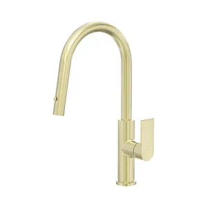 Bianca Smart Sensor Pull Out Kitchen Mixer Brushed Gold by NERO, a Kitchen Taps & Mixers for sale on Style Sourcebook