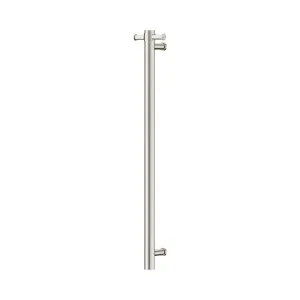 Mecca 12V Single Vertical Heated Towel Rail Brushed Nickel by NERO, a Towel Rails for sale on Style Sourcebook