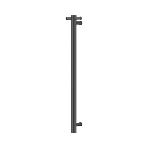 Mecca 12V Single Vertical Heated Towel Rail Graphite by NERO, a Towel Rails for sale on Style Sourcebook