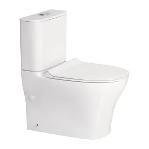 Signature Hygiene Rim CCBTW - Bottom Inlet with CrystaSleek Seat by NERO, a Toilets & Bidets for sale on Style Sourcebook