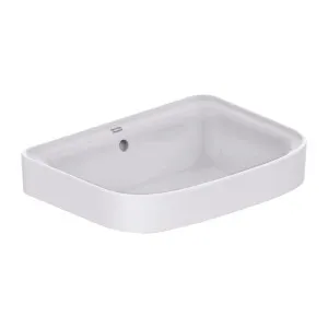 Loven 500 Semi Inset Basin - No Tap Hole - Overflow by NERO, a Basins for sale on Style Sourcebook