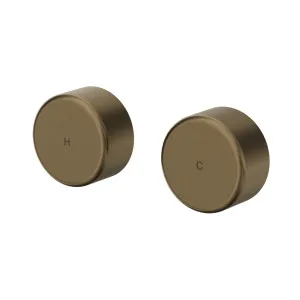 Serenity Wall Top Assemblies With Metal Handle Tumbled Antique Brass by NERO, a Bathroom Taps & Mixers for sale on Style Sourcebook