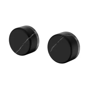 Serenity Wall Top Assemblies With Marquina Black Handle Gun Metal by NERO, a Bathroom Taps & Mixers for sale on Style Sourcebook