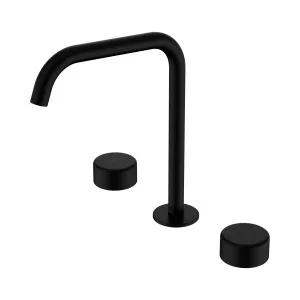 Serenity Bath/Kitchen Set Edge Spout With Metal Handle Matte Black by NERO, a Kitchen Taps & Mixers for sale on Style Sourcebook