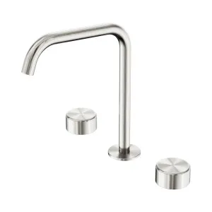 Serenity Bath/Kitchen Set Edge Spout With Metal Handle Brushed Nickel by NERO, a Kitchen Taps & Mixers for sale on Style Sourcebook