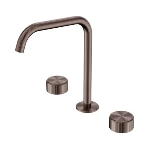 Serenity Bath/Kitchen Set Edge Spout With Metal Handle Brushed Bronze by NERO, a Kitchen Taps & Mixers for sale on Style Sourcebook