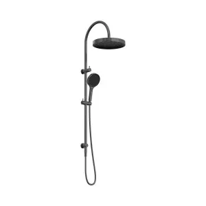 Serenity Twin Shower Gun Metal by NERO, a Shower Heads & Mixers for sale on Style Sourcebook