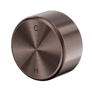 Serenity Progressive Shower Mixer With Metal Handle Brushed Bronze by NERO, a Shower Heads & Mixers for sale on Style Sourcebook