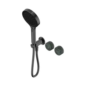 Serenity Progressive Shower System With Verde Alpi Handle And Serenity Hand Shower Gun Metal by NERO, a Shower Heads & Mixers for sale on Style Sourcebook