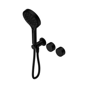 Serenity Progressive Shower System With Metal Handle And Serenity Hand Shower Matte Black by NERO, a Shower Heads & Mixers for sale on Style Sourcebook