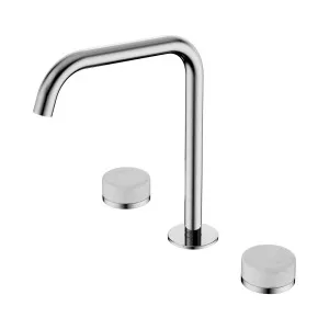 Serenity Basin Set Edge Spout With Metal Handle Rome Bronze by NERO, a Bathroom Taps & Mixers for sale on Style Sourcebook