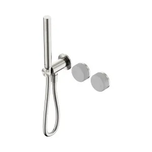 Serenity Progressive Shower System With Carrara Handle And Slim Shower Brushed Nickel by NERO, a Shower Heads & Mixers for sale on Style Sourcebook