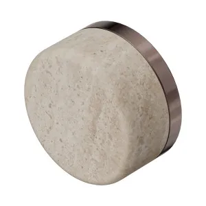 Serenity Rome Travertine Handle Brushed Gold by NERO, a Bathroom Taps & Mixers for sale on Style Sourcebook